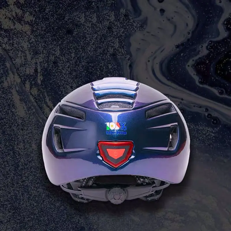 UBS Charging Warning Taillight Helmet