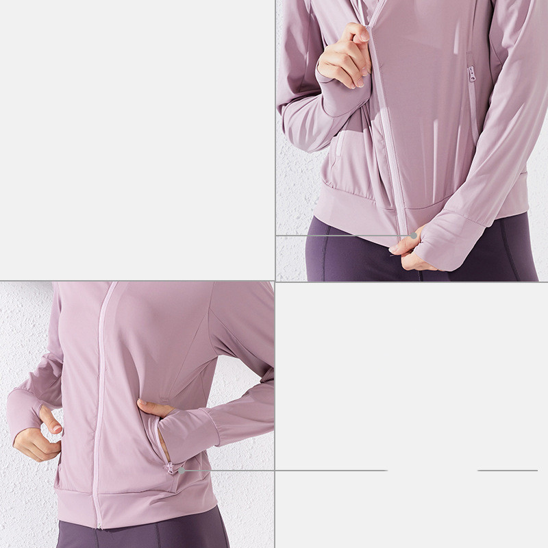 Stretchy quick-drying yoga top