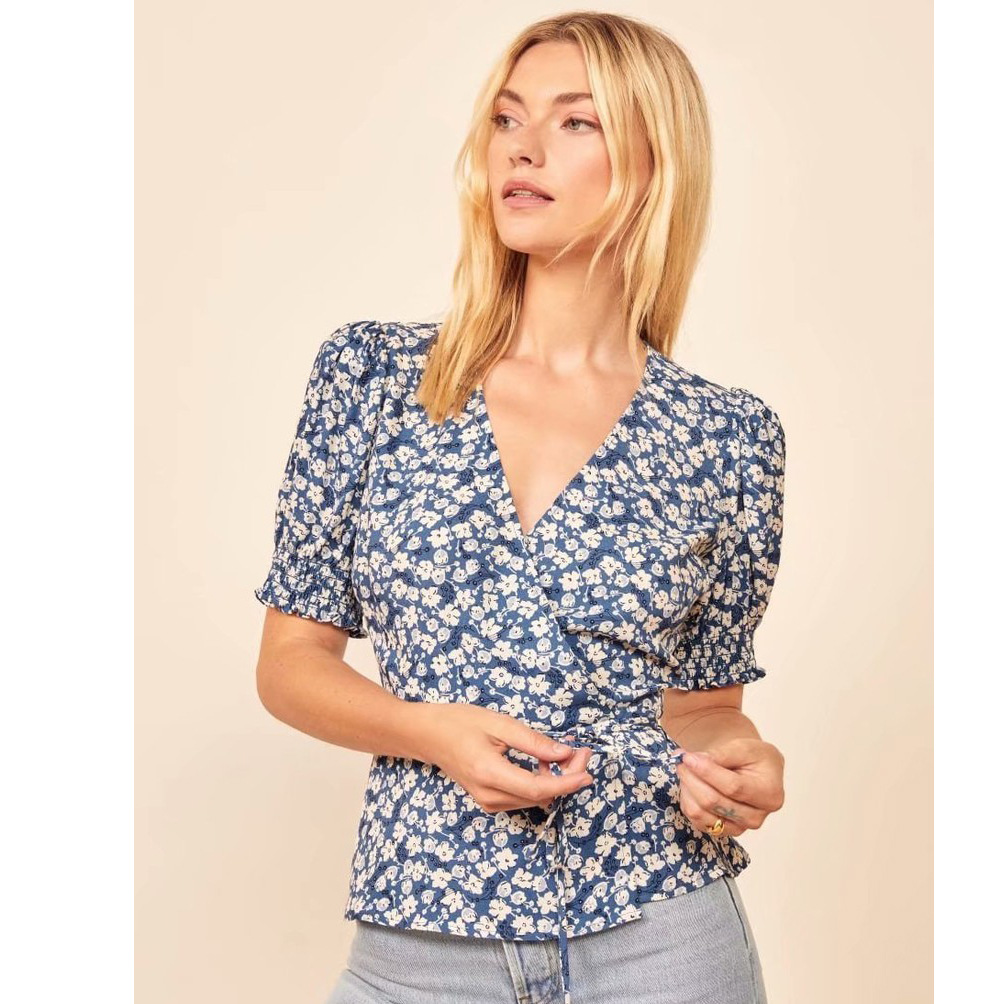 Slim fit lace slimming blouse