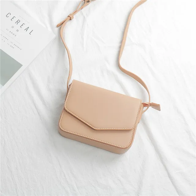 Vintage one shoulder messenger bag Apricot - Shop at LoveMi
