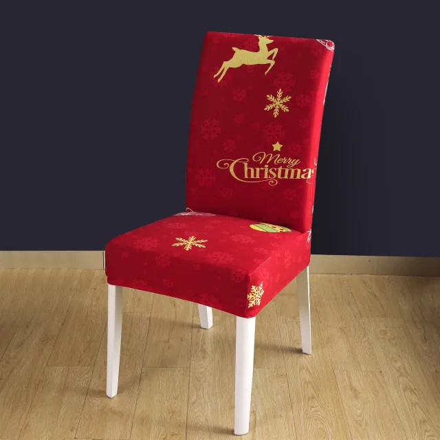 floral stretch chair cover Christmas - Shop at LoveMi