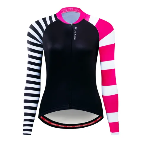 Bicycle Jersey Absorbs Sweat and Dries Quickly