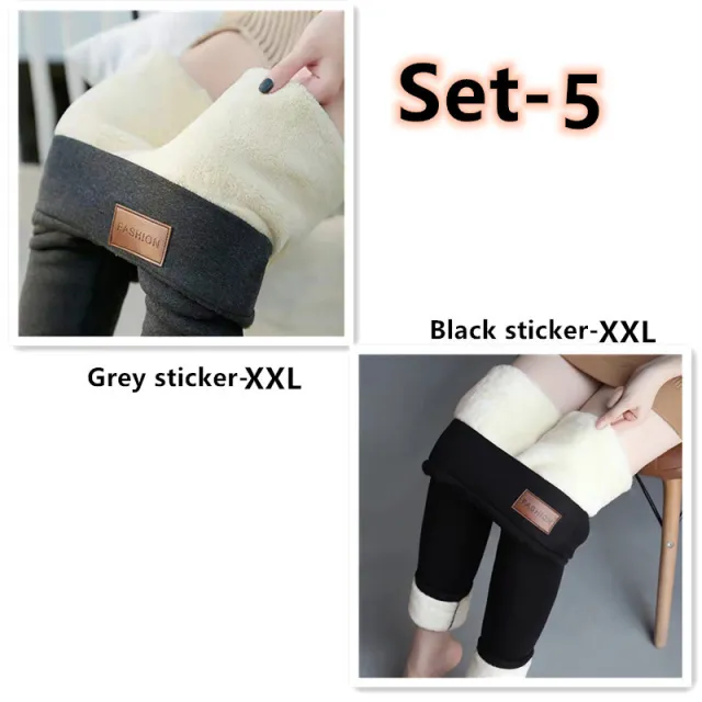 Women's lamb wool leggings Set 5 Xxl - Shop at LoveMi