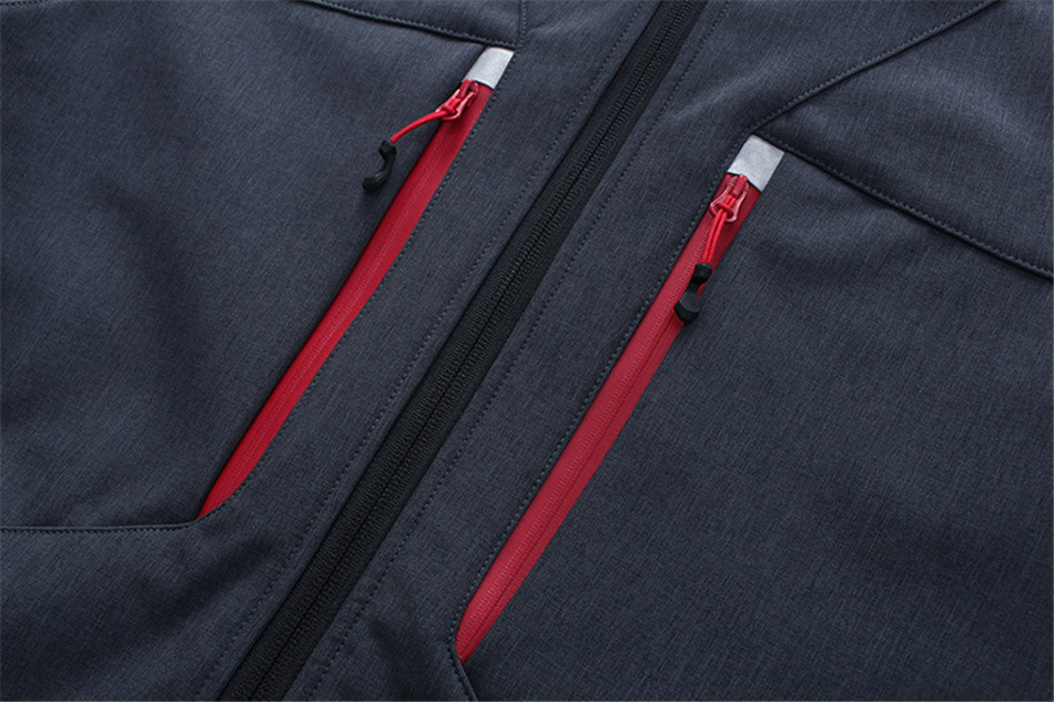 Men's winter sports outdoor soft shell jacket