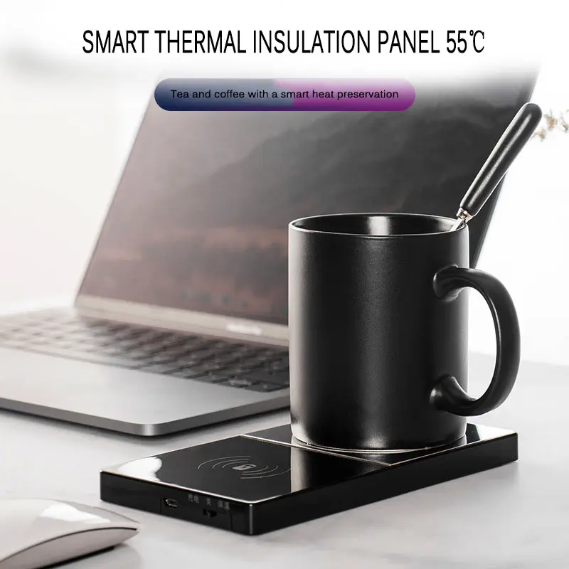 2 in 1 Heating Mug Cup Warmer Electric Wireless