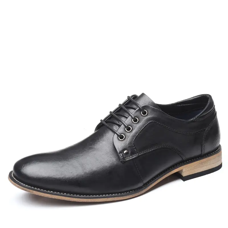 Men's first layer cowhide leather shoes