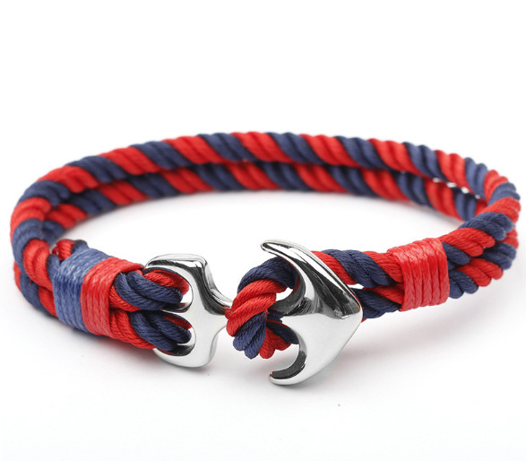 Titanium steel anchor bracelet