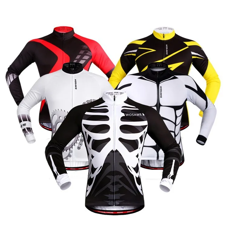 Mountain Bike Long Sleeve Cycling Jersey