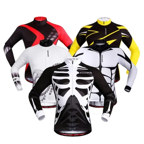 Mountain Bike Long Sleeve Cycling Jersey