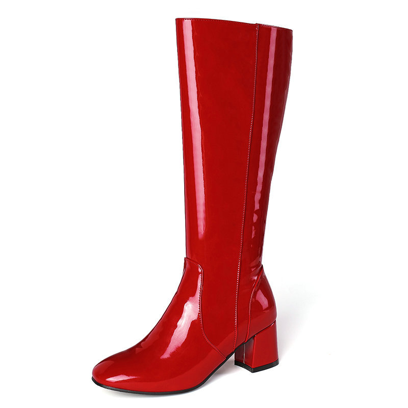 Patent leather high heels Red - Shop at LoveMi