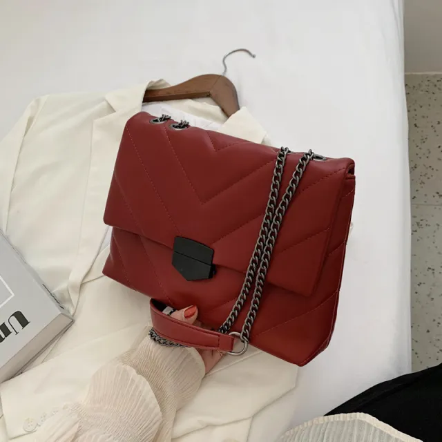 Shoulder messenger handbag Red - Shop at LoveMi