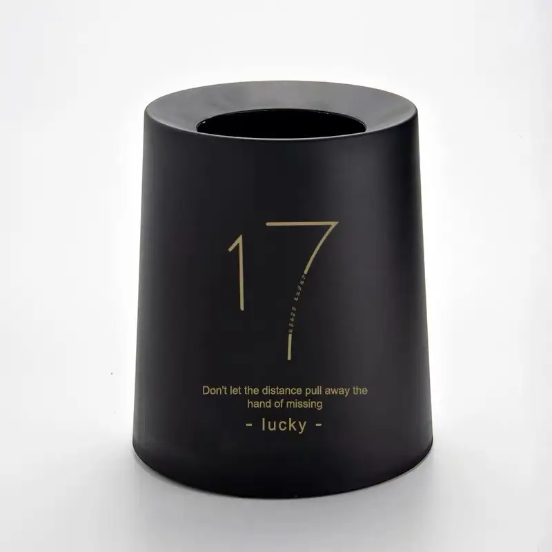Living room bedroom office creative Nordic trash can