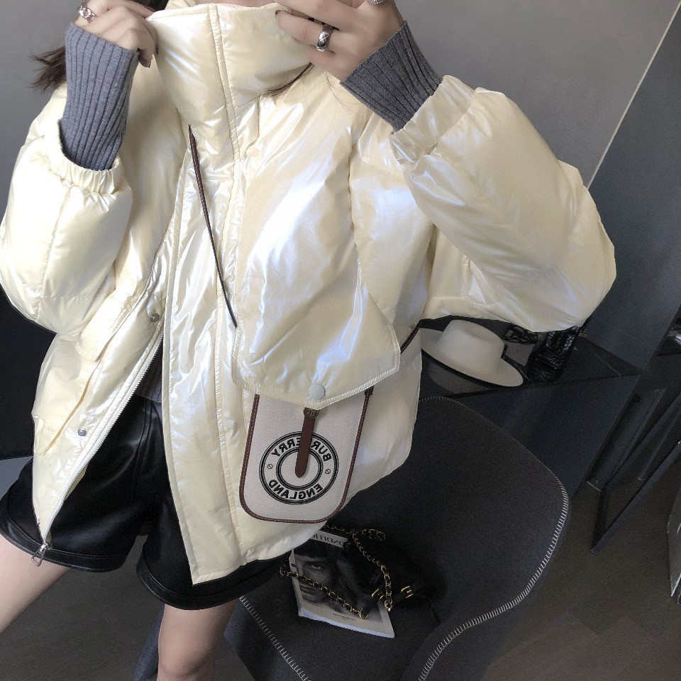 New languid is lazy wind adds thick lovely reduce age cotton-padded jacket