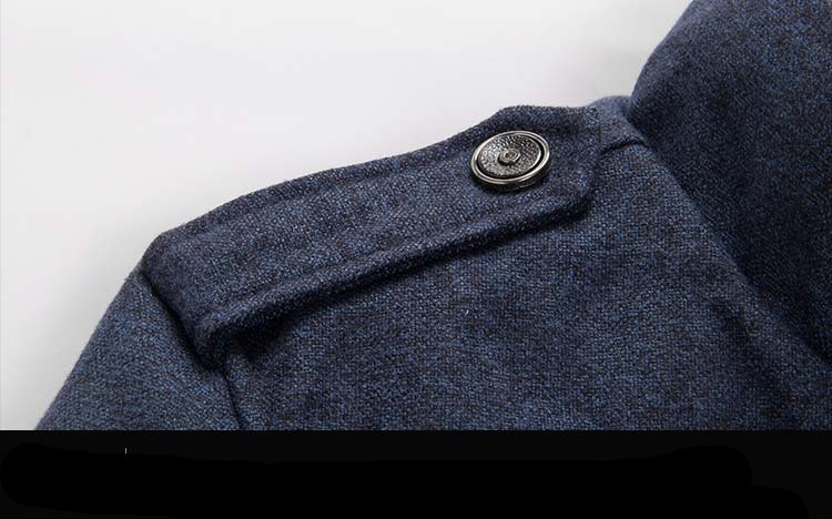 Winter men's stand collar jacket