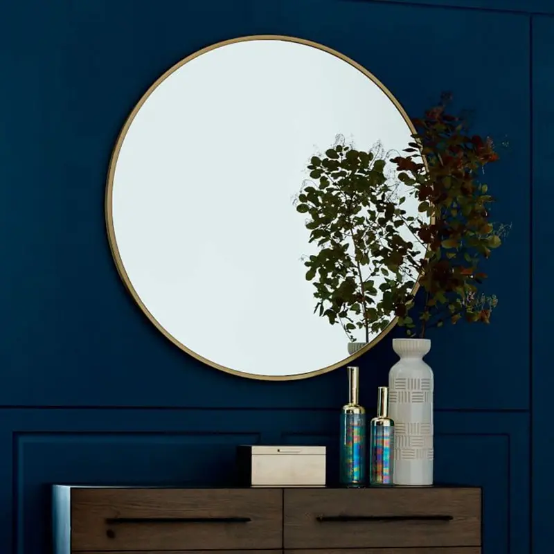 Bathroom wall mirror hanging decorative