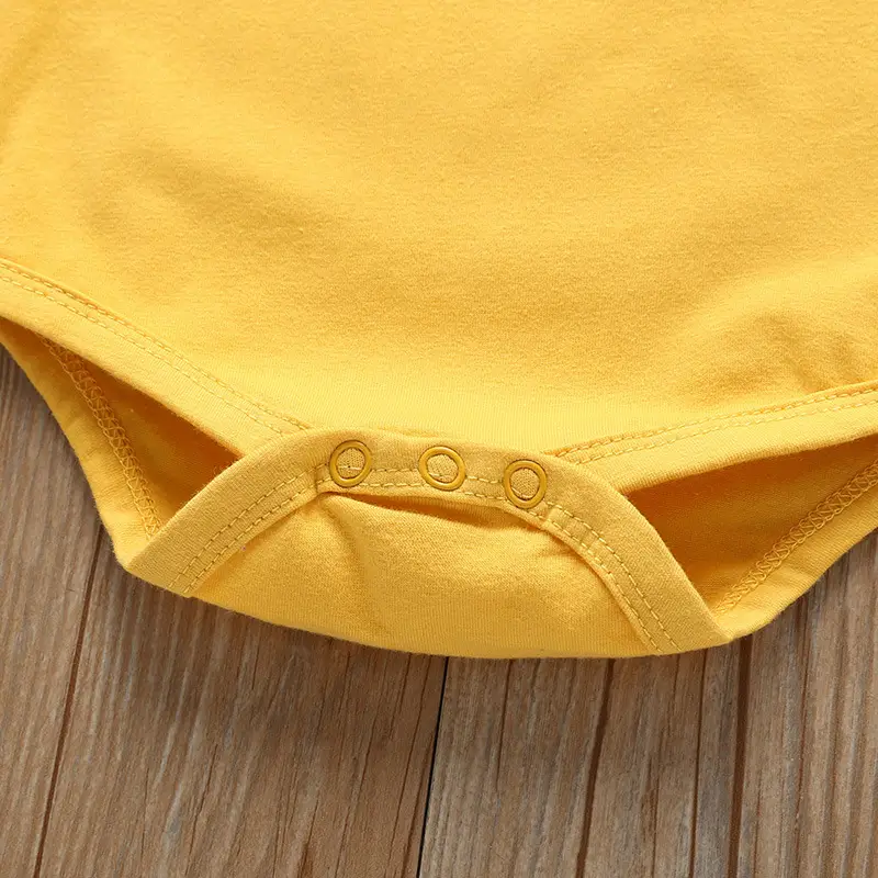 Children's cotton retro print crawling clothes