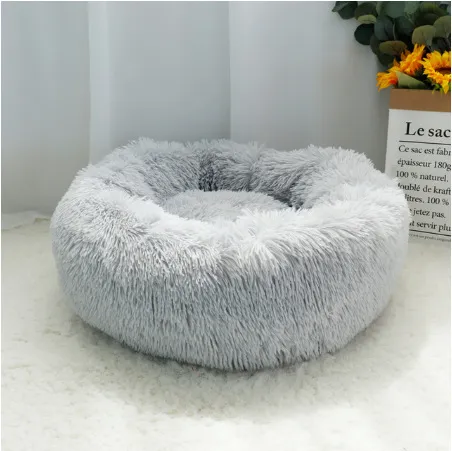 Round pet nest mat cat nest kennel Grey - Shop at LoveMi