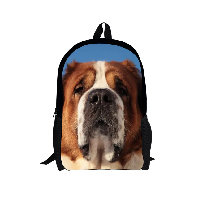 Cute printed dog waterproof backpack for elementary school students 3061C - Shop at LoveMi