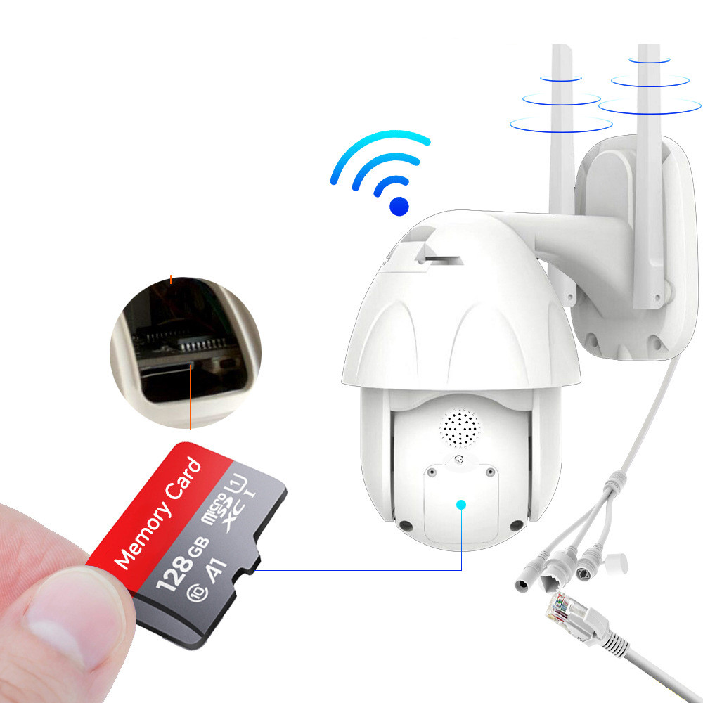 Наружная водонепроницаемая камера наблюдения за граффити