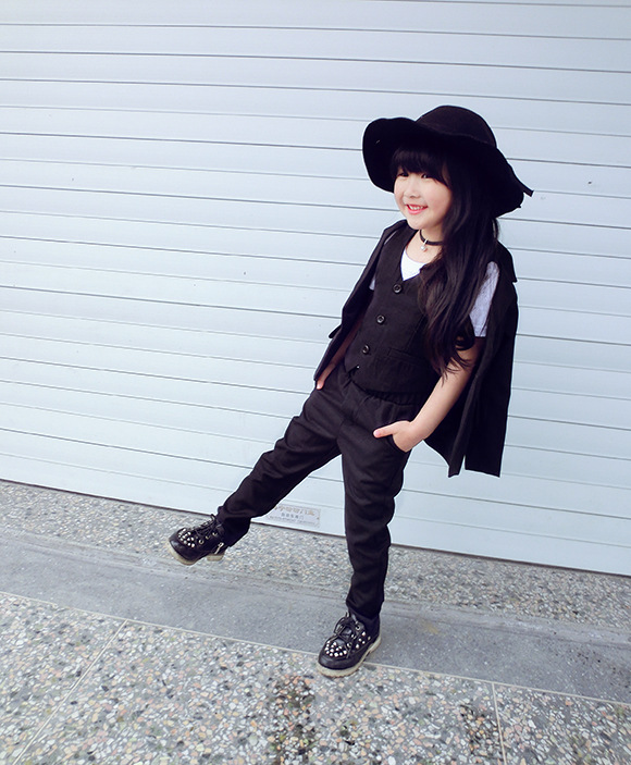 British and American big brand formal neutral Suit Girls' suit