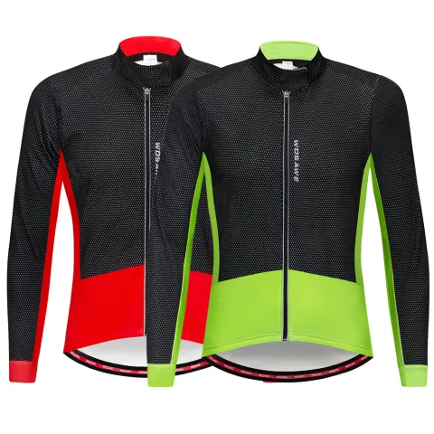 Autumn and Winter Cycling Wear Fleece Warm Jacket