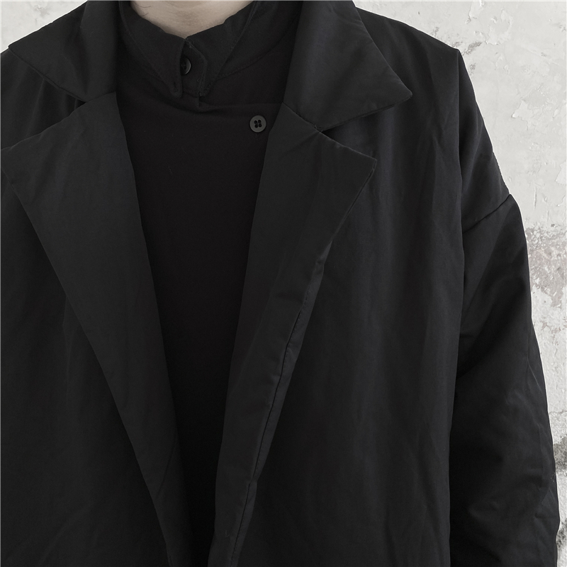 Large soap workshop Yamamoto dark wind cotton coat new style