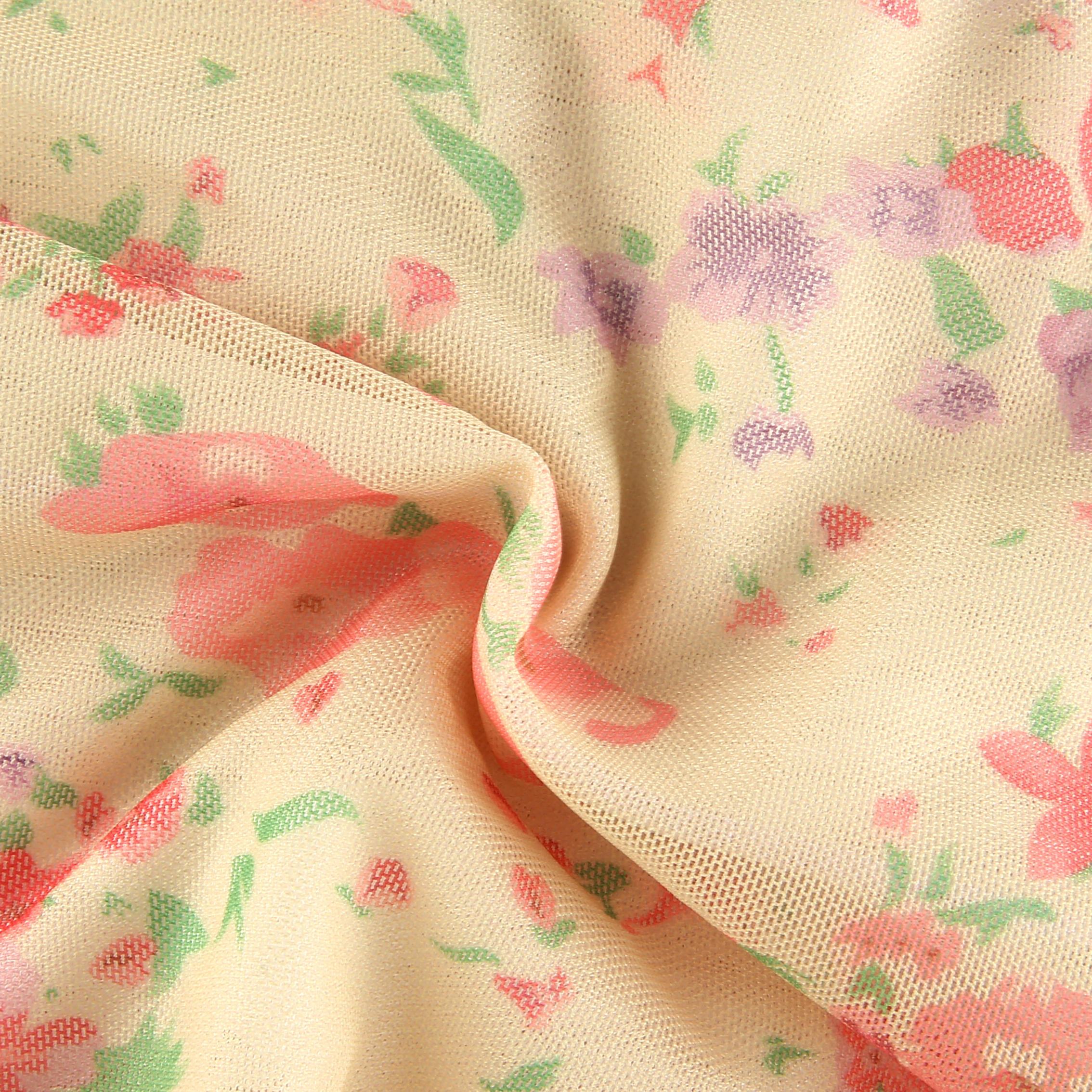 Printed V-neck halter camisole