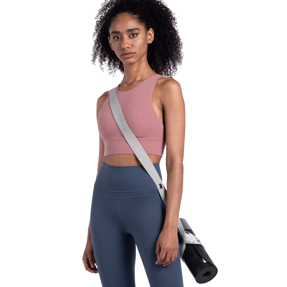 حمالة صدر يوجا للجري برقبة عالية صغيرة أنيقة