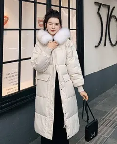 Thin cotton coat jacket - White - View 1