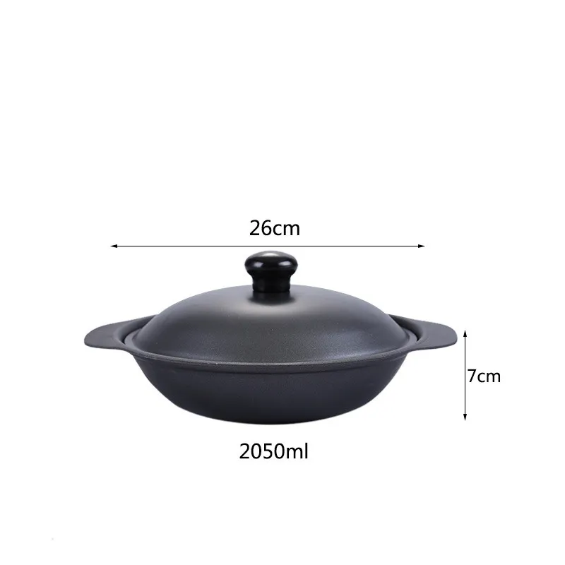 Special iron casserole for rooster pot - 26Cm