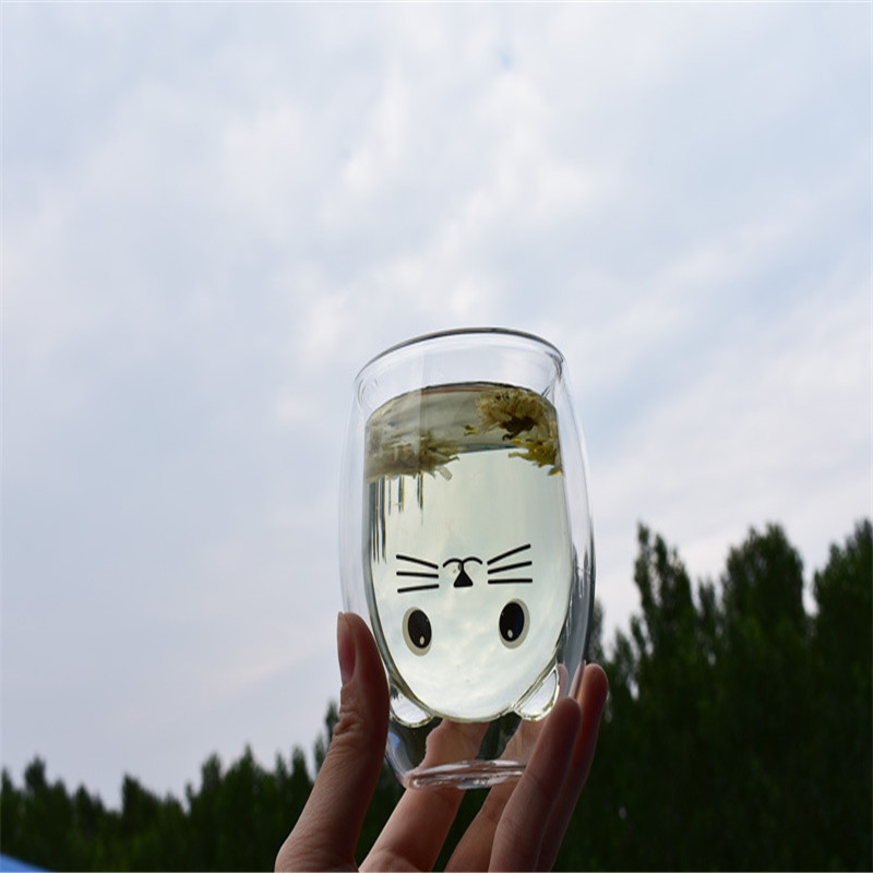 New creative cute double-layer cup