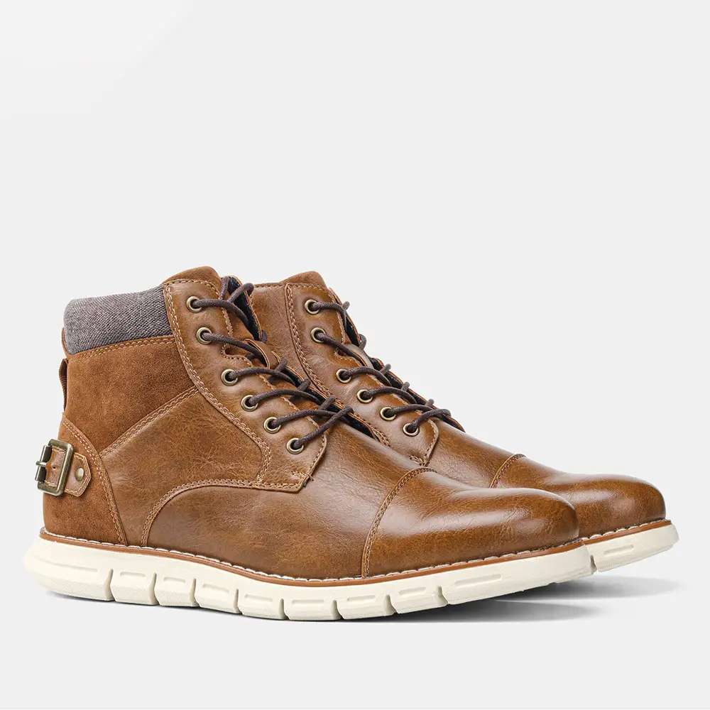 Men's plus size ultralight retro Martin boots