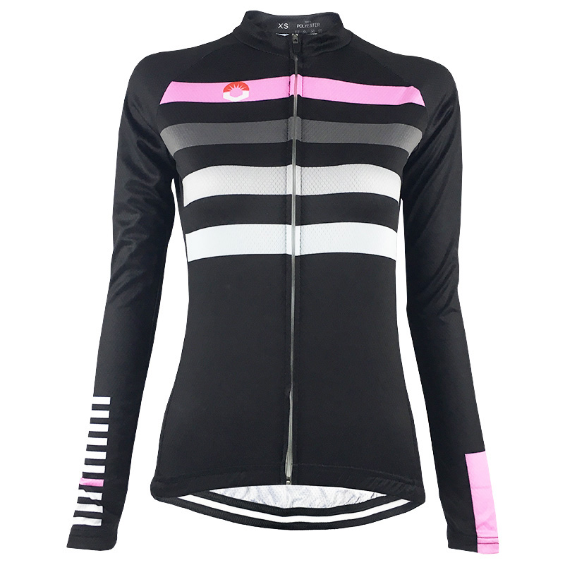 Ladies long sleeve bicycle shirt