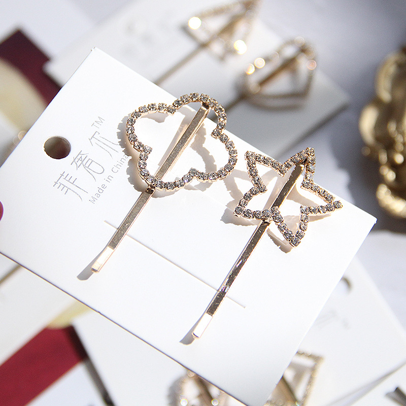 Rhinestone hair clip