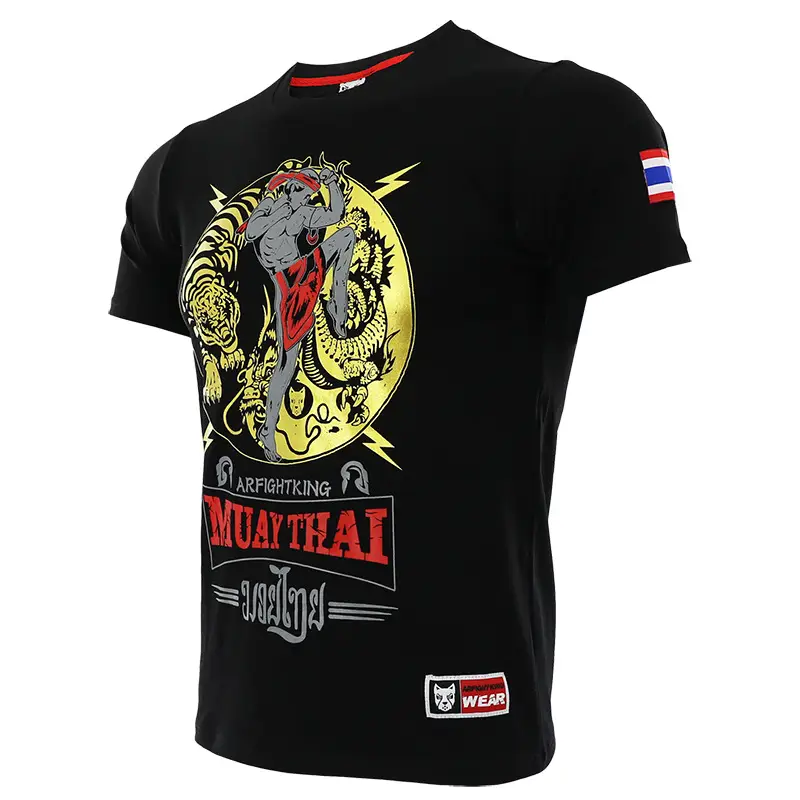 Dragon Tiger Thai Boxing Short Sleeve