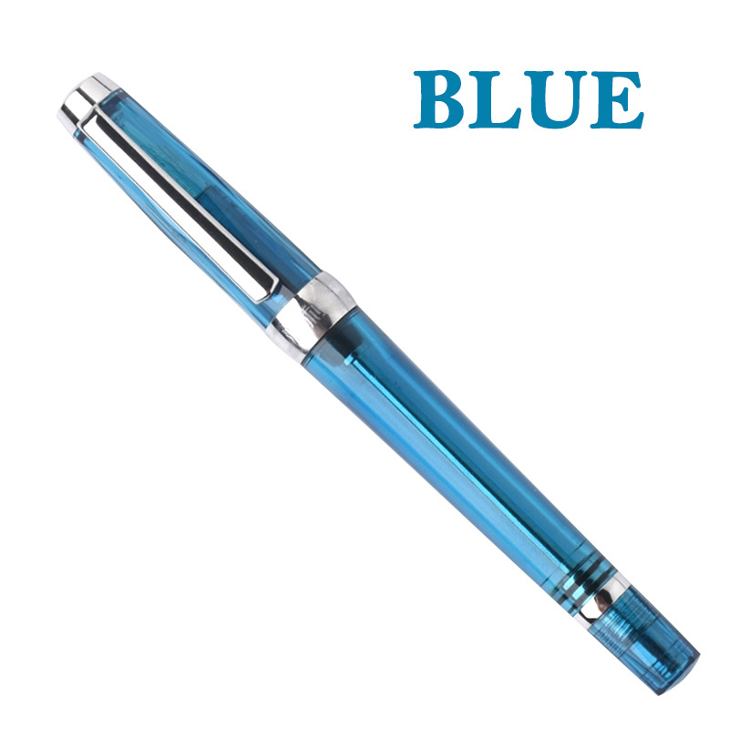 Large-Capacity Piston-Fill Fountain Pen for Calligraphy