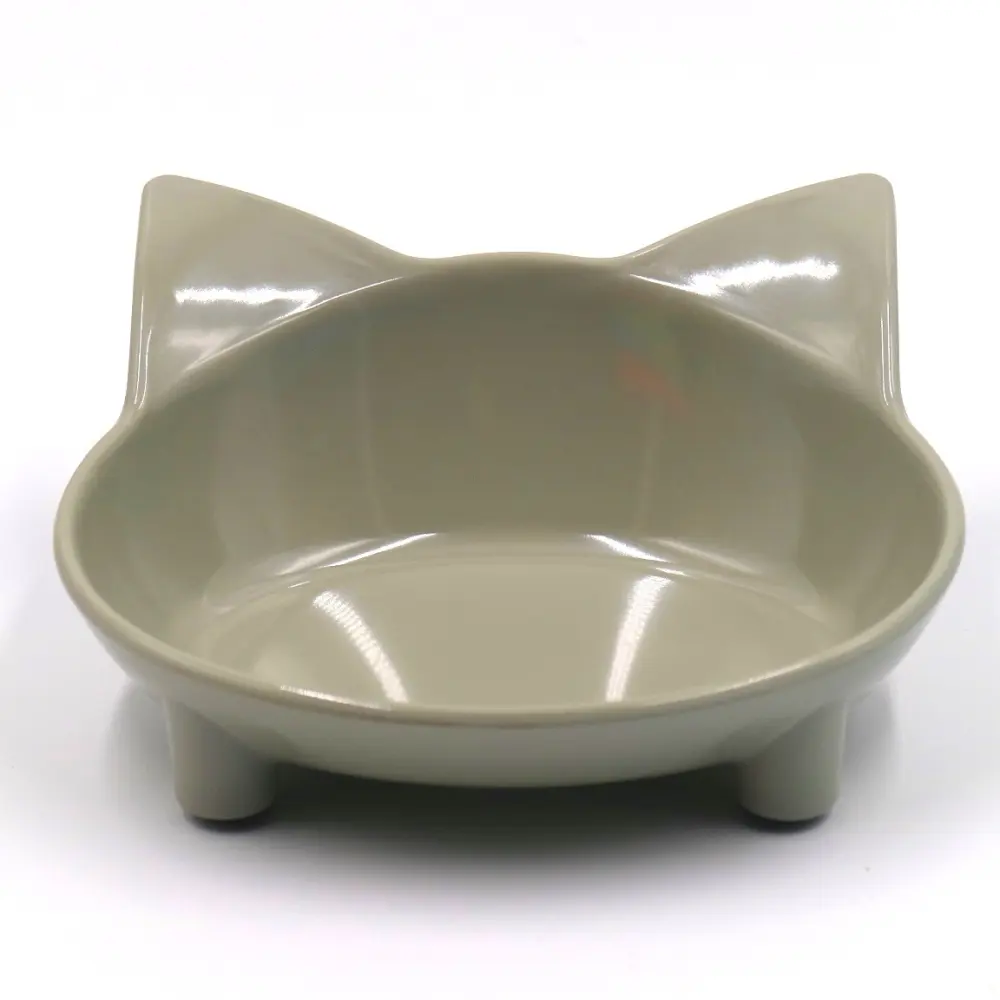 Pet Supplies Pet Bowl Melamine SlipColored Cat