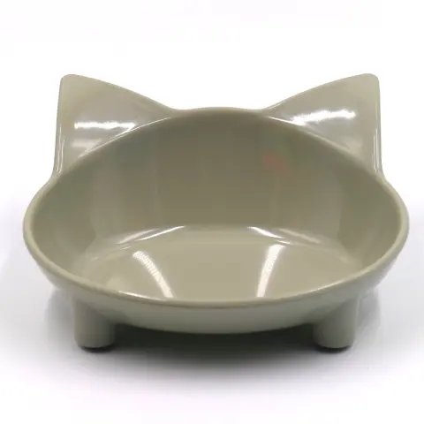 Pet Supplies Pet Bowl Melamine SlipColored Cat