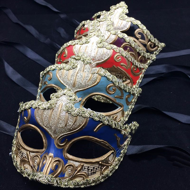 High-end hand-painted masquerade mask