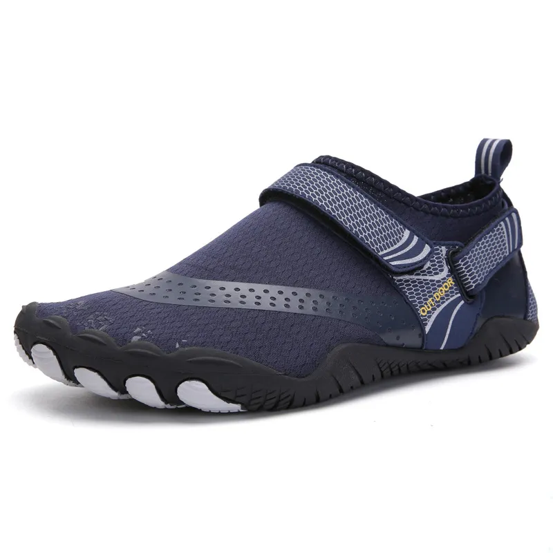 Outdoor Wading Shoes Five-finger Swimming Shoes - Blue