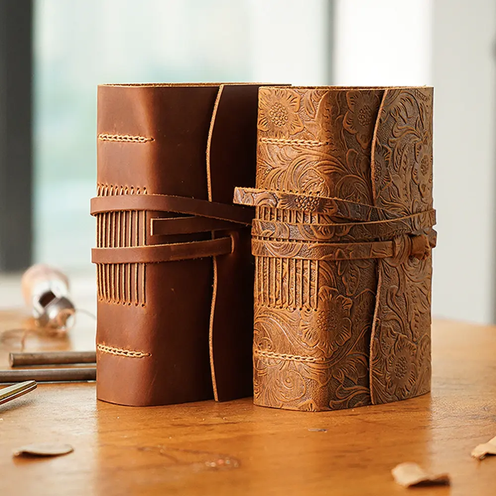 Real Leather Notebook