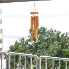 Bamboo wind chimes ornaments - Dome - View 1