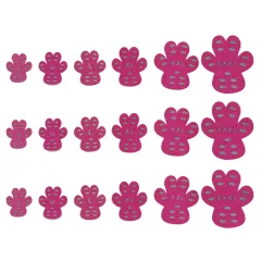 Pet invisible foot patch non-slip dog insole summer - Pink 4 Pcs - View 1