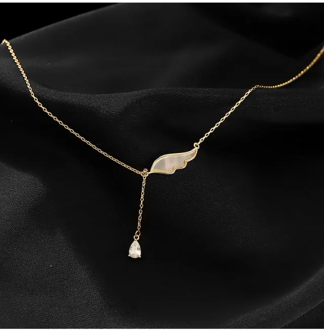 Ins trend personality design shell necklace Gold - Shop at LoveMi