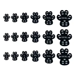 Pet invisible foot patch non-slip dog insole summer - Black 4 Pcs - View 1