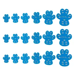 Pet invisible foot patch non-slip dog insole summer - Blue4 Pcs - View 1