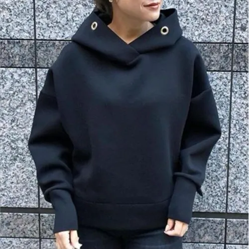 Spring and Autumn Hoodie Black - Shop at LoveMi