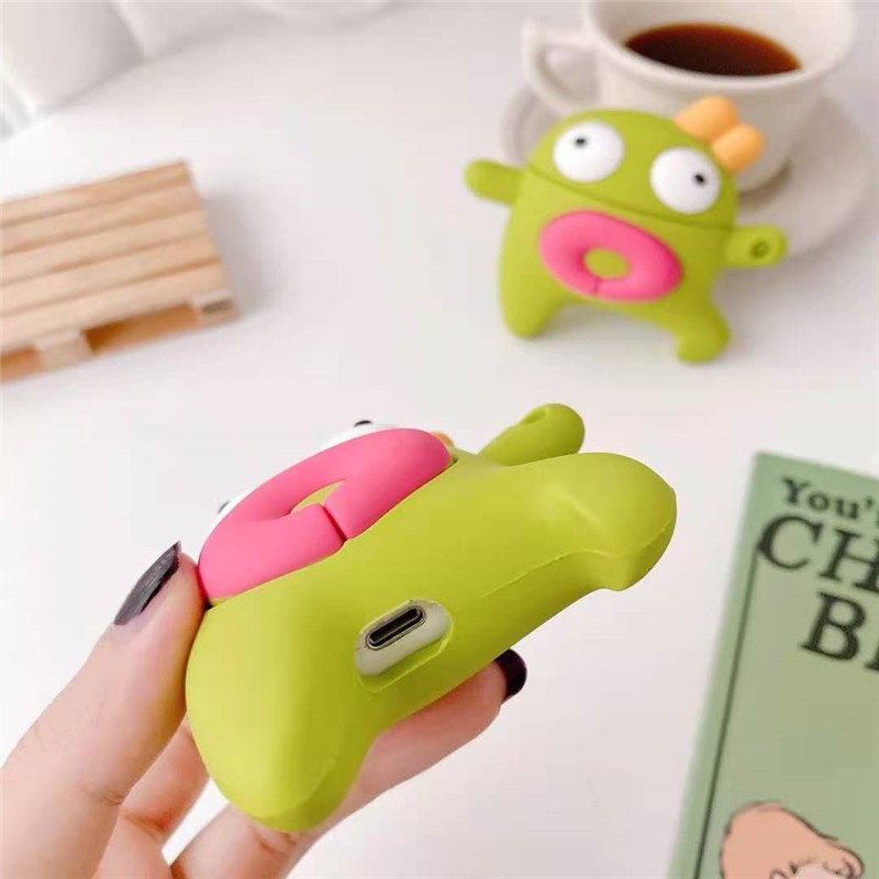 Compatible with Apple, Cute female silicone soft shell earphone cover