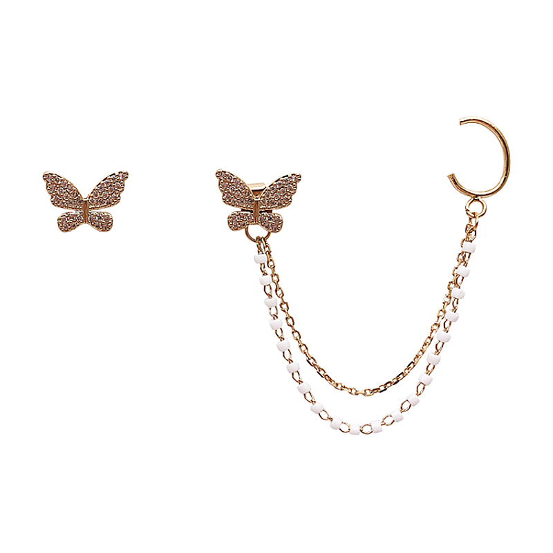 Temperament Butterfly Stud Earrings