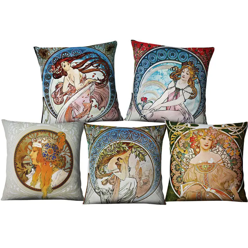 Linen Pillow Cushion Cover